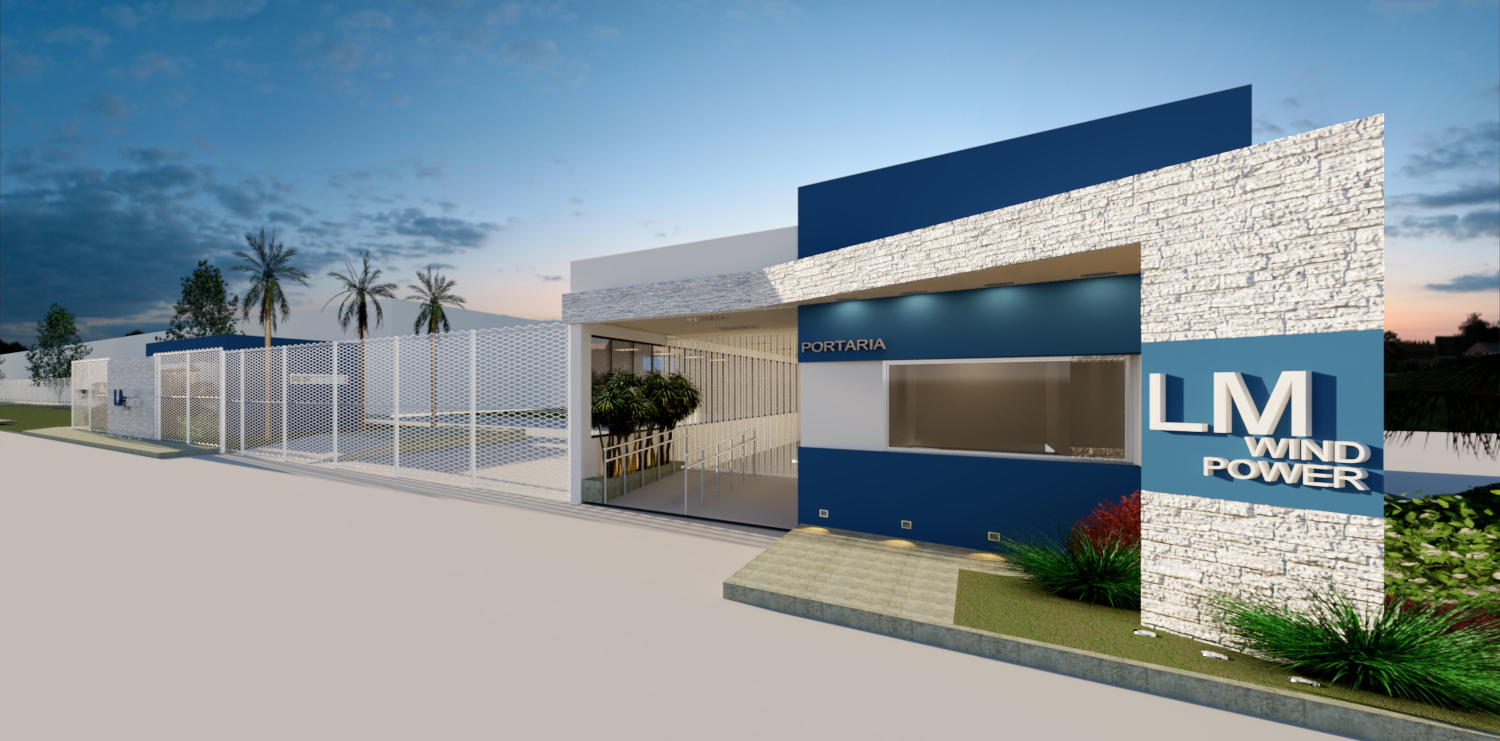 Sede da LM Wind Power - Retrofit de fachadas