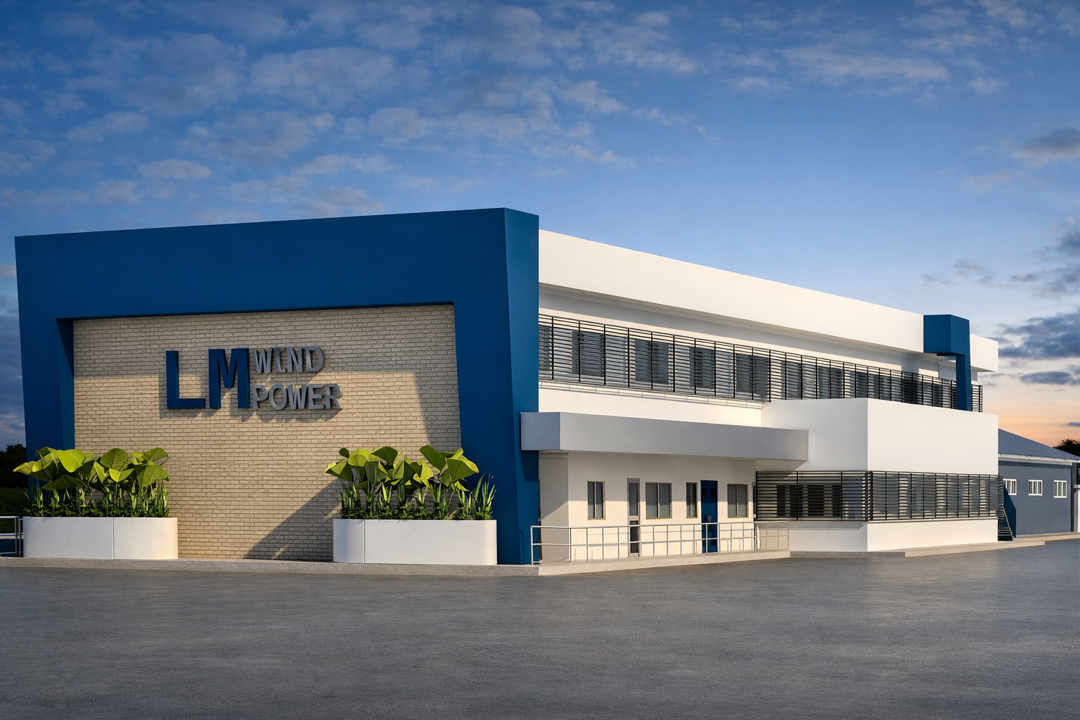 Sede da LM Wind Power - Retrofit de fachadas