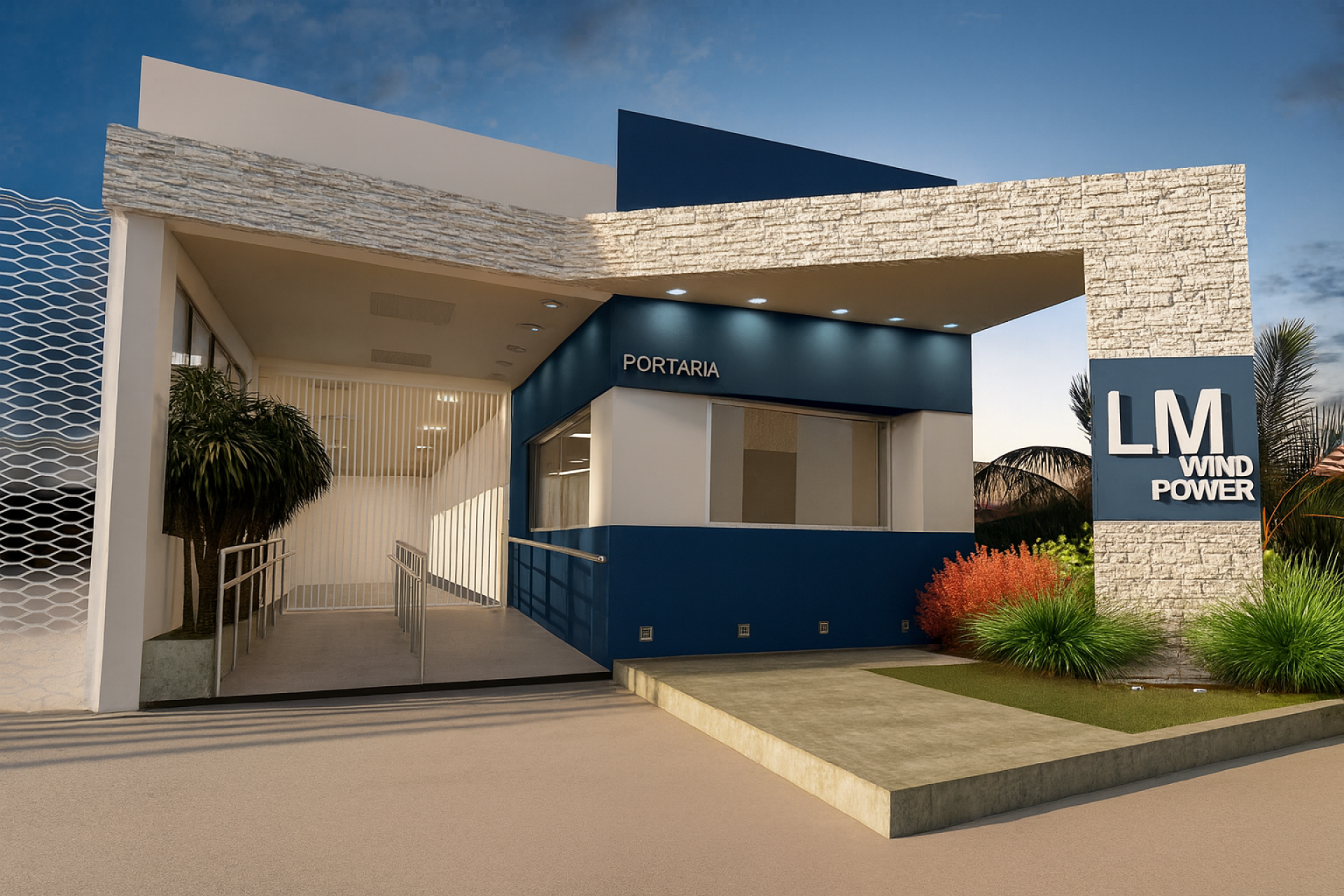 Sede da LM Wind Power - Retrofit de fachadas